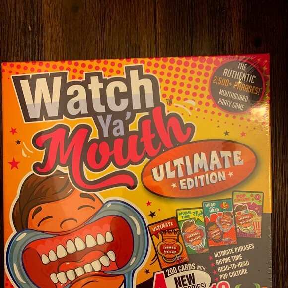Board Game Watch Ya' Mouth Ultimate Edition (Unopened Box) - Picture 1 of 4